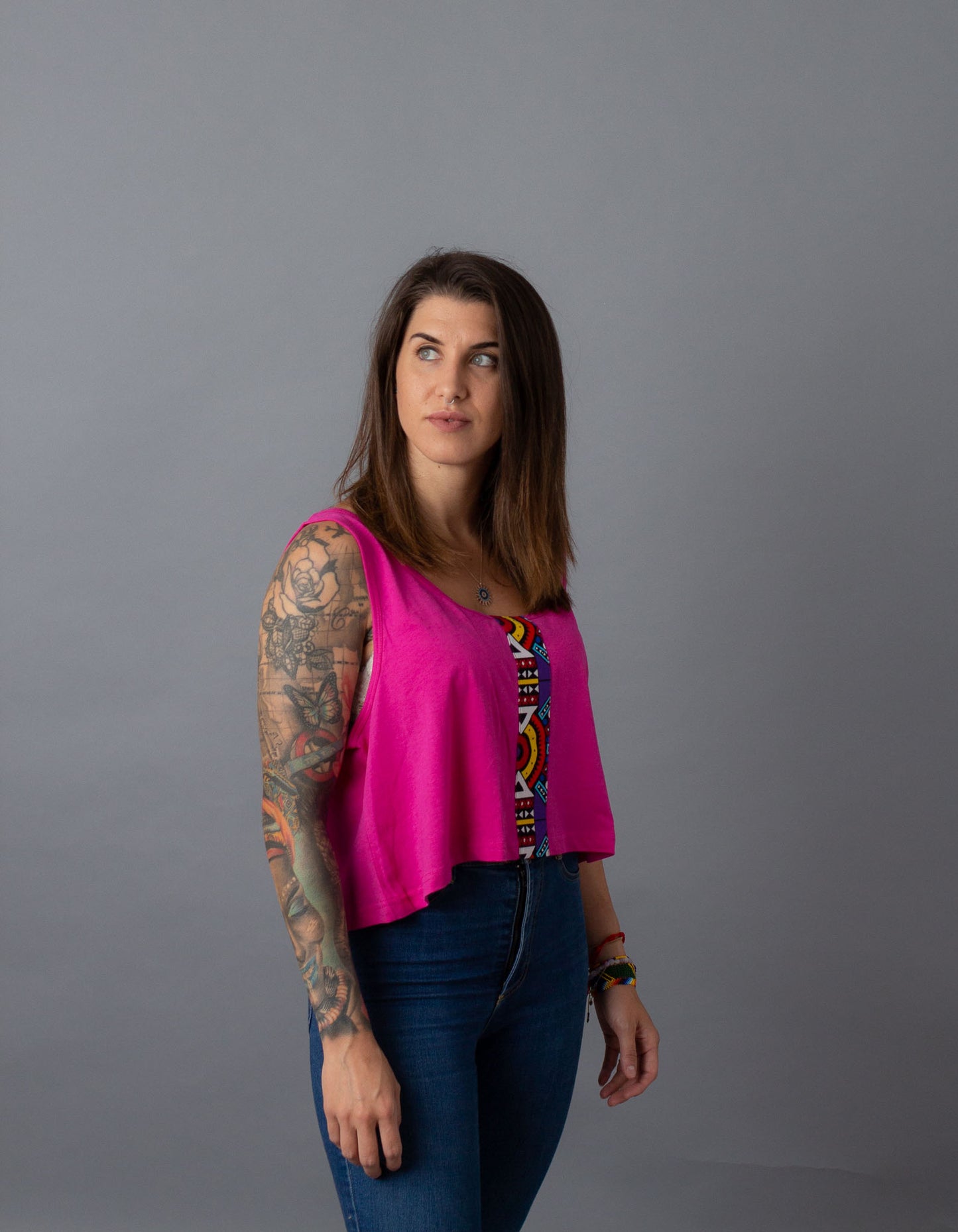 Camiseta Pink multi