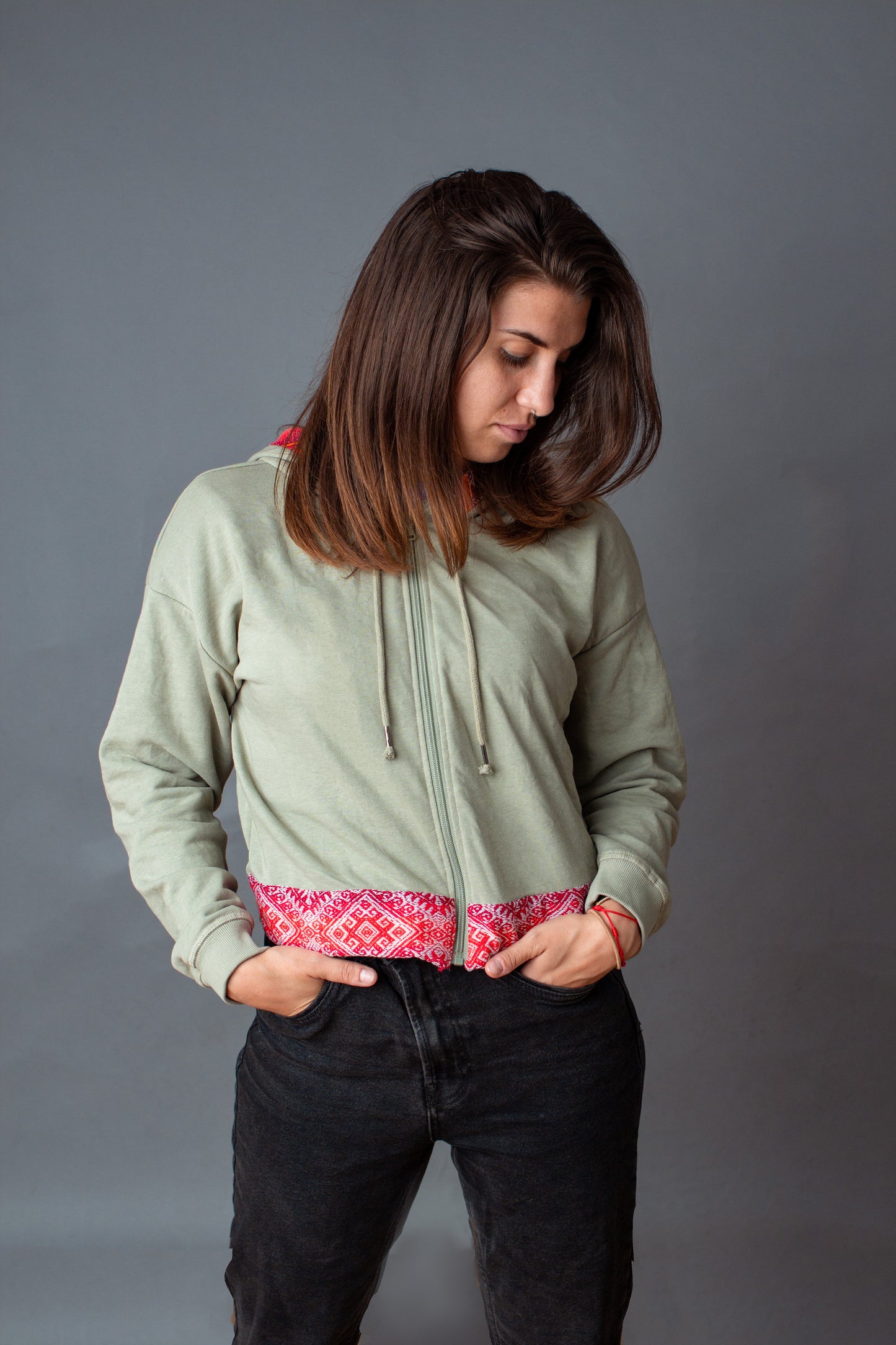 Sudadera con cremallera Cusco