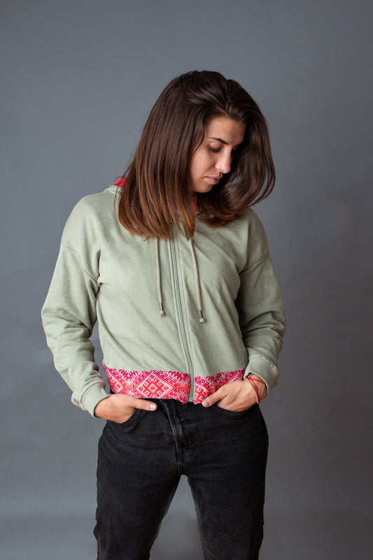 Sudadera con cremallera Cusco