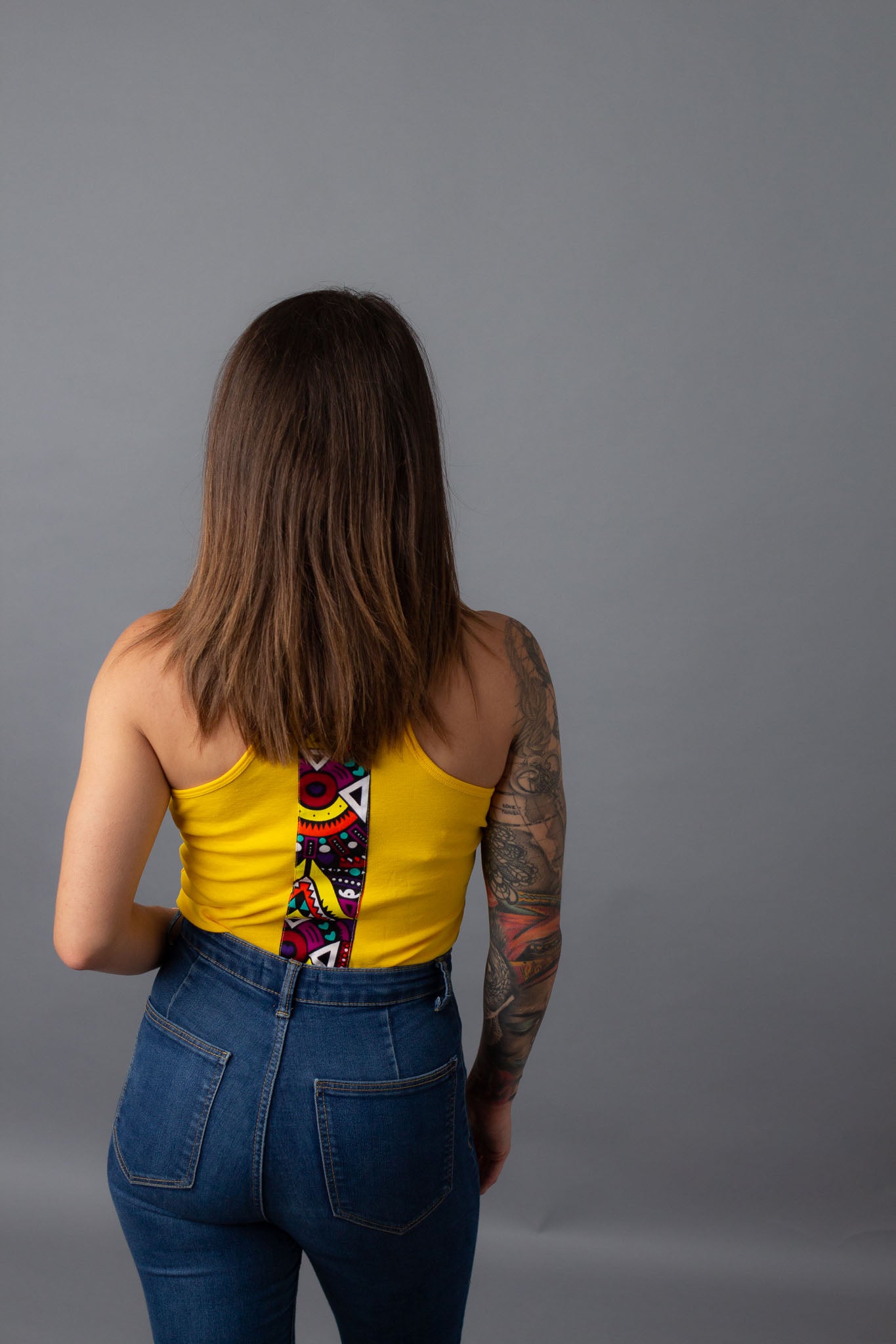 Camiseta Amarilla multi