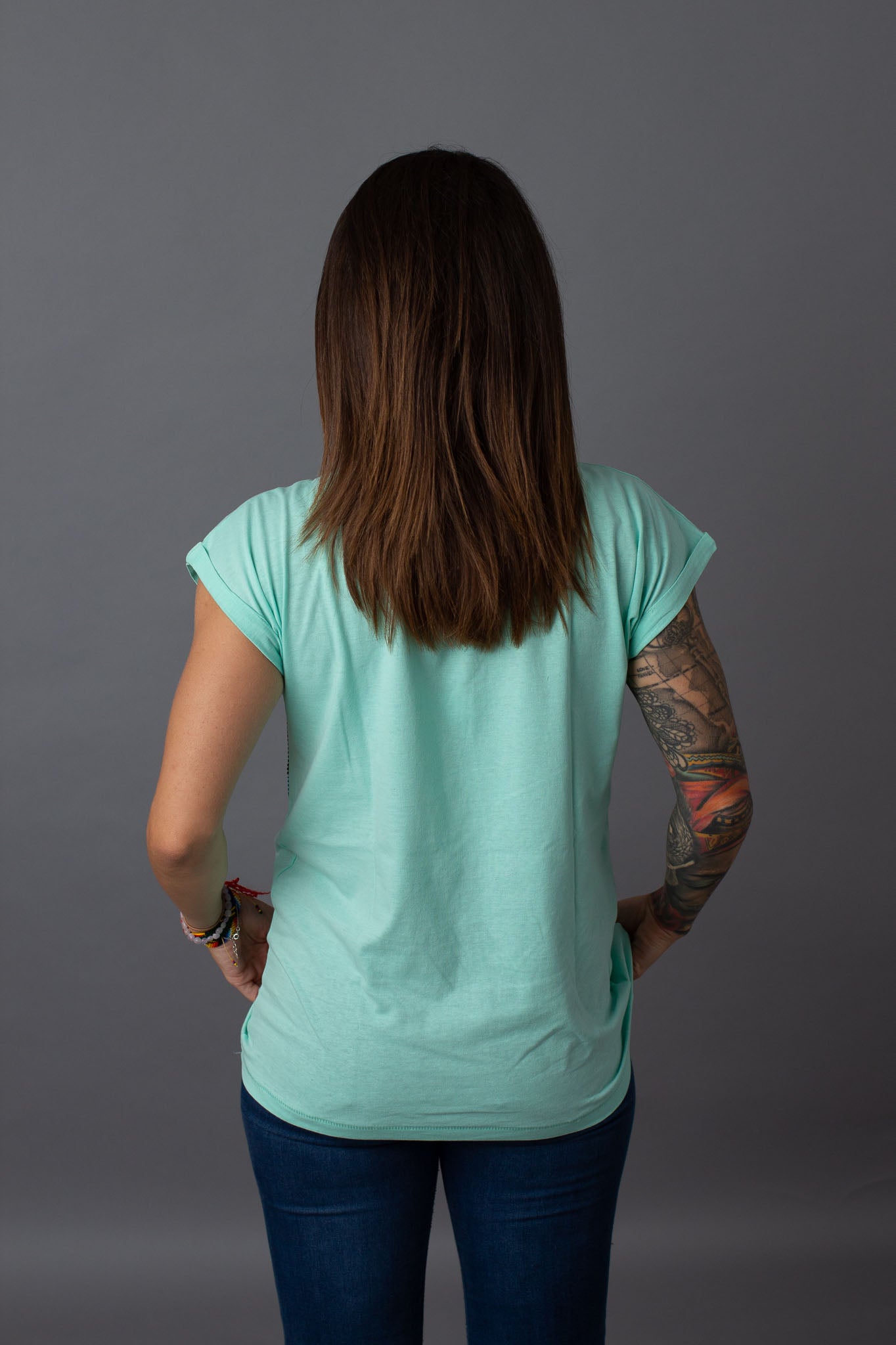 Camiseta Aqua blue