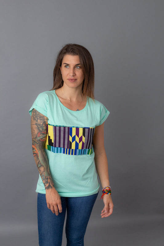 Camiseta Aqua blue