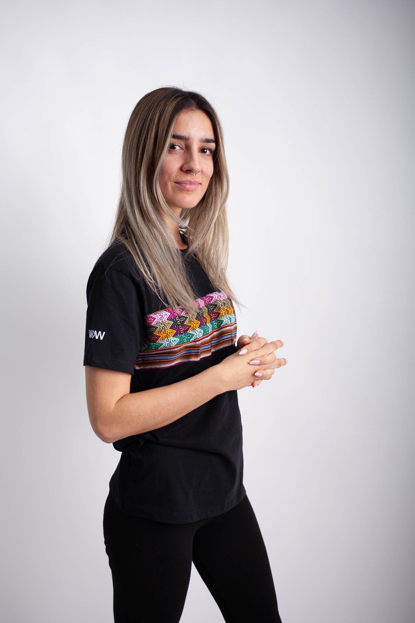 Camiseta negra Perú