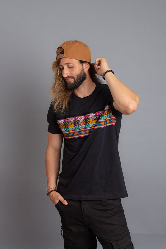 Camiseta negra Perú