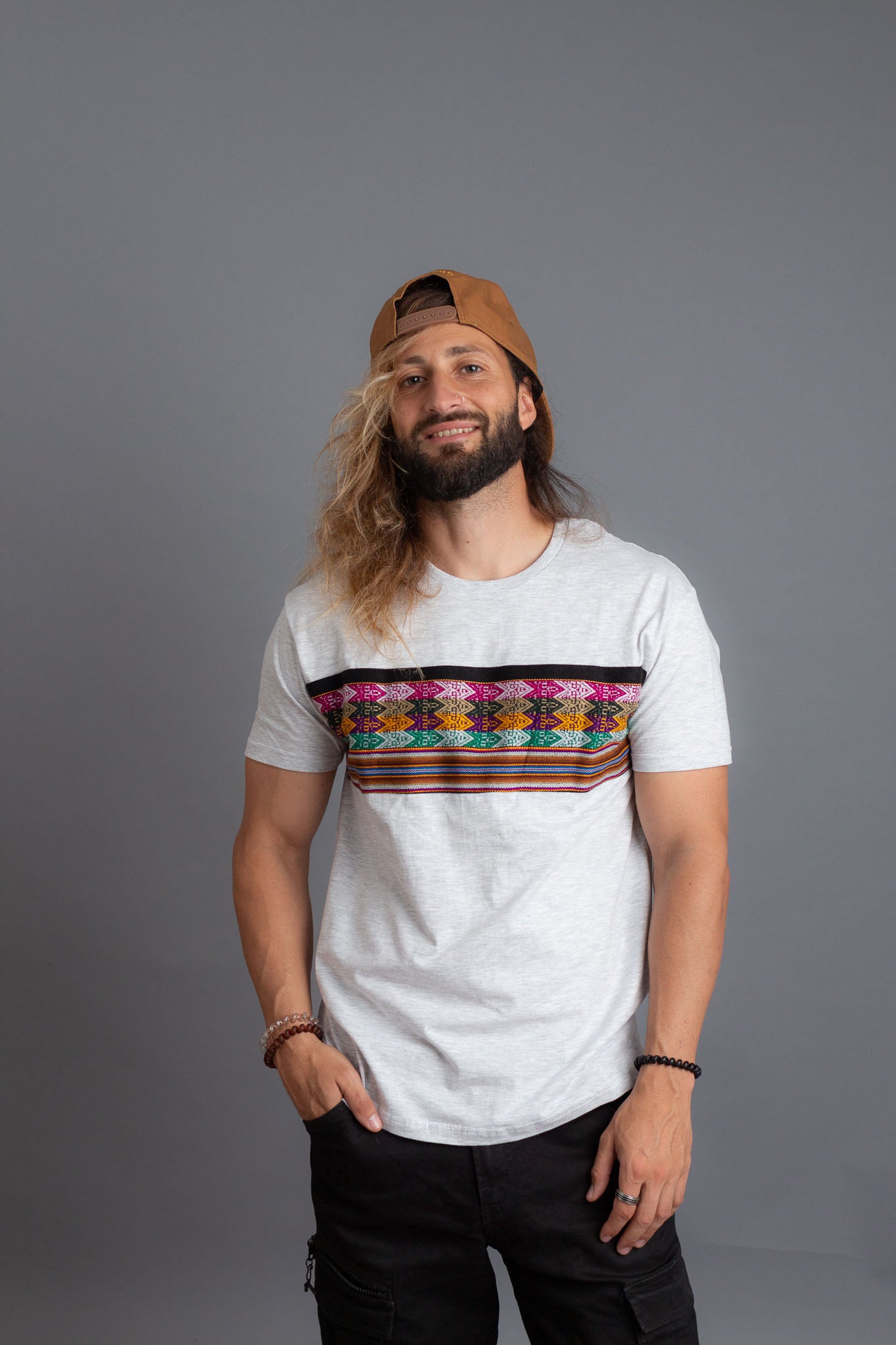 Camiseta gris Perú