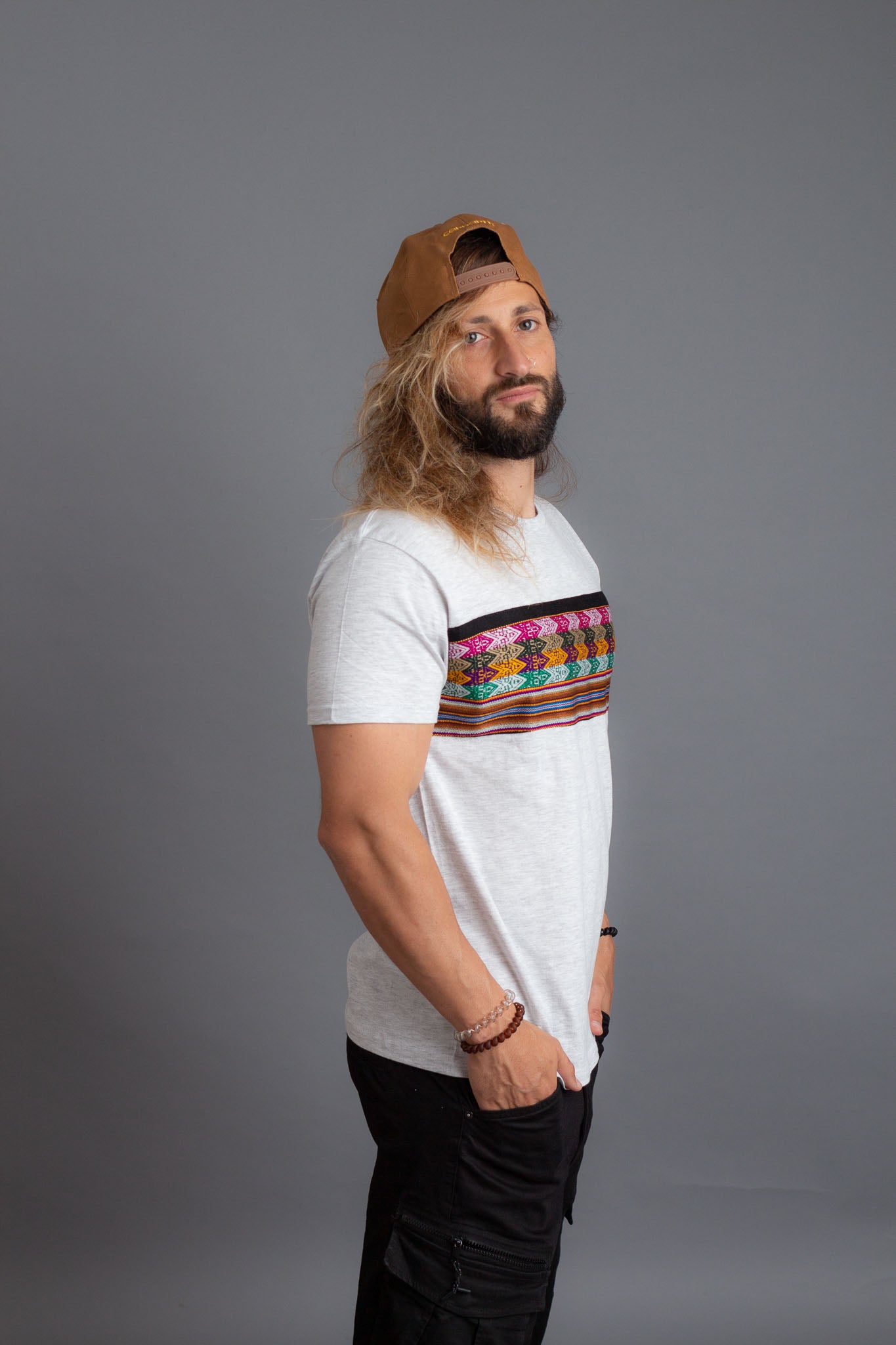 Camiseta gris Perú