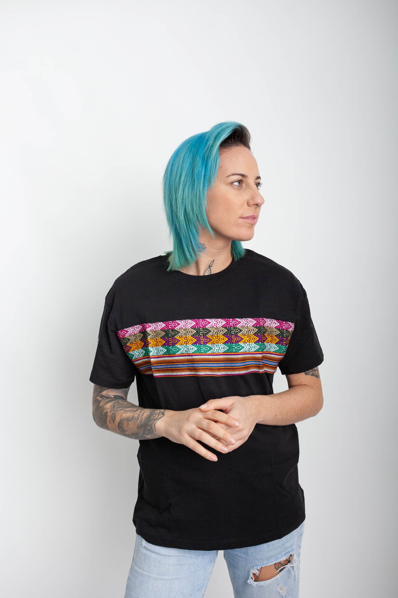 Camiseta negra Perú