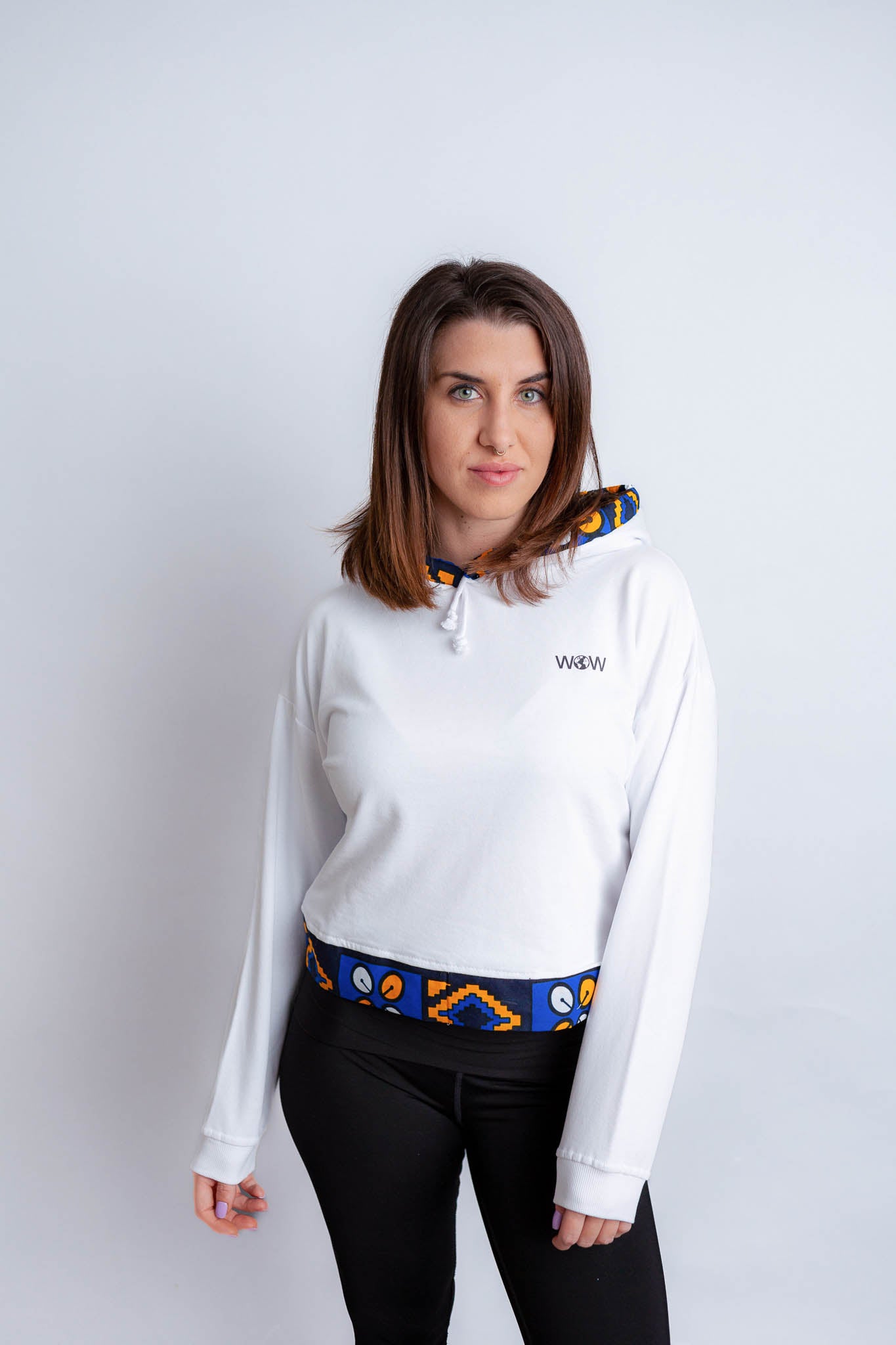Sudadera corta Blue