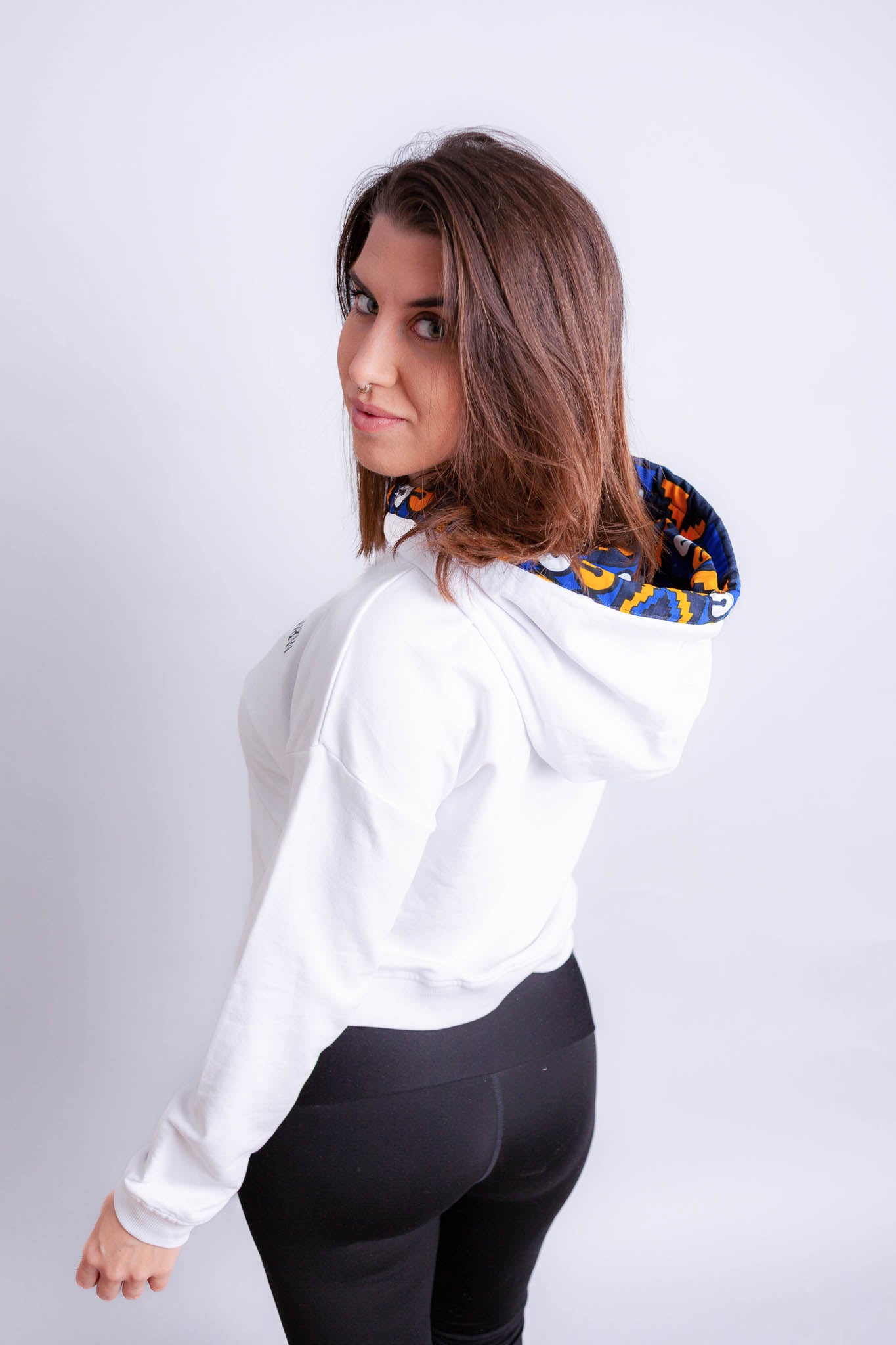Sudadera corta Blue