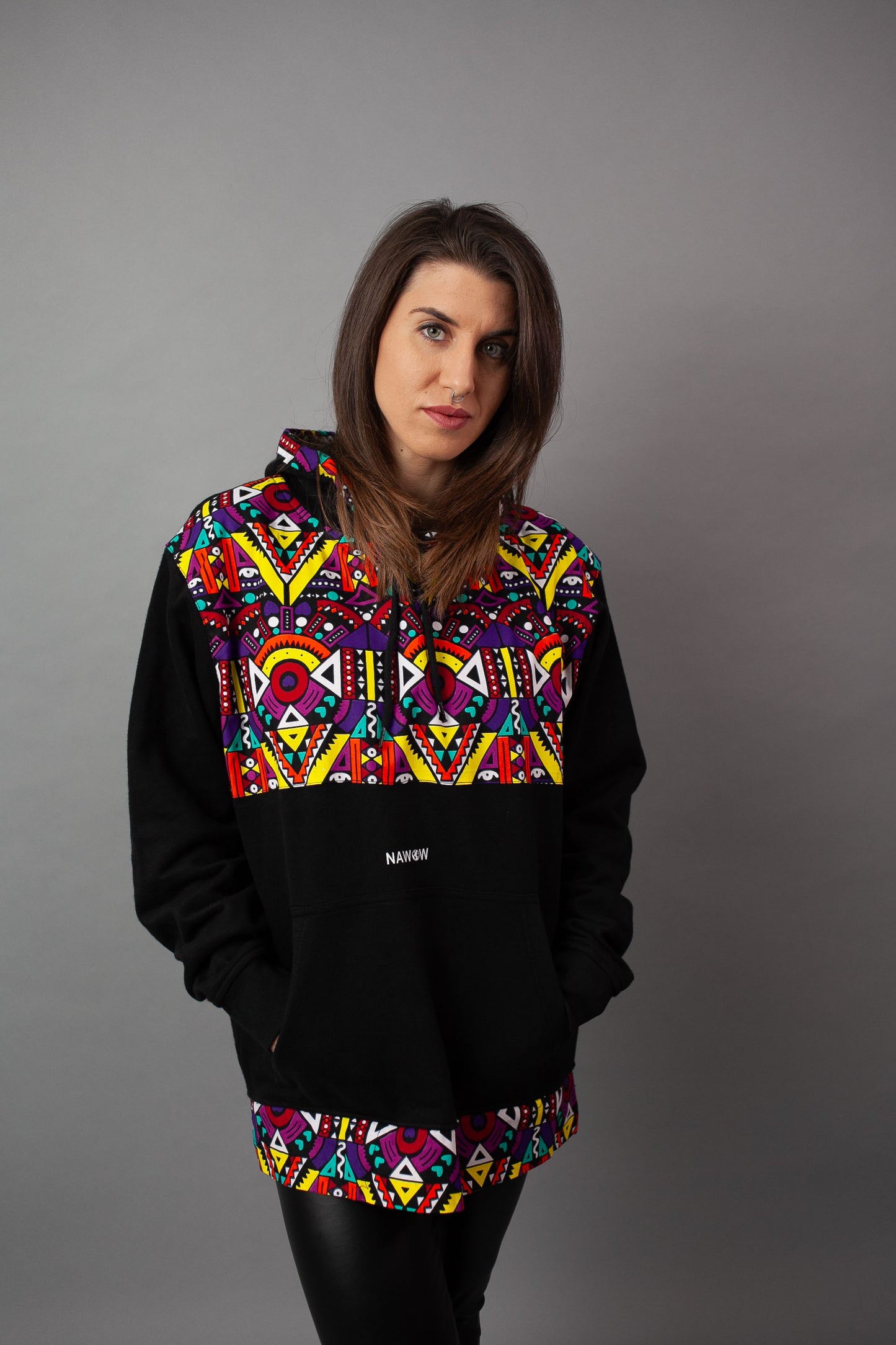 SUDADERA PECHO MULTICOLOR