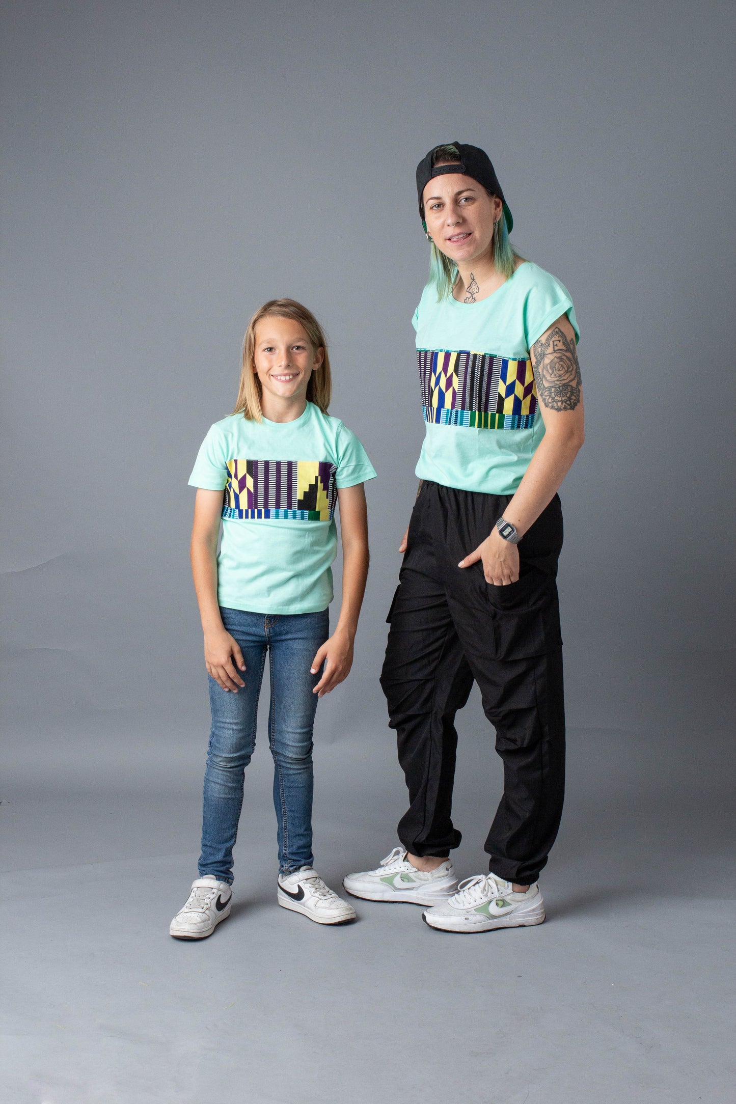 Camiseta niños verde Blue Line
