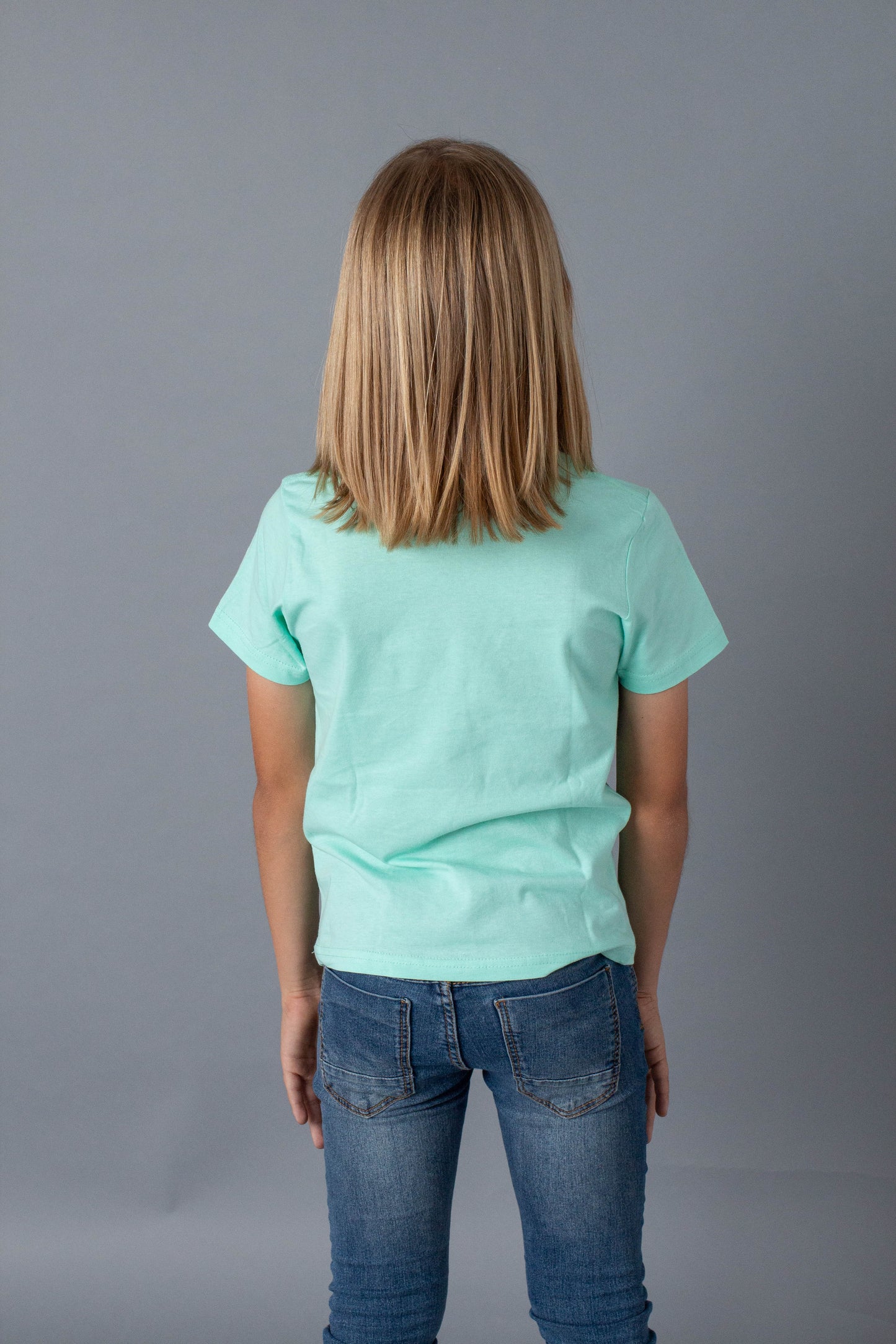 Camiseta niños verde Blue Line
