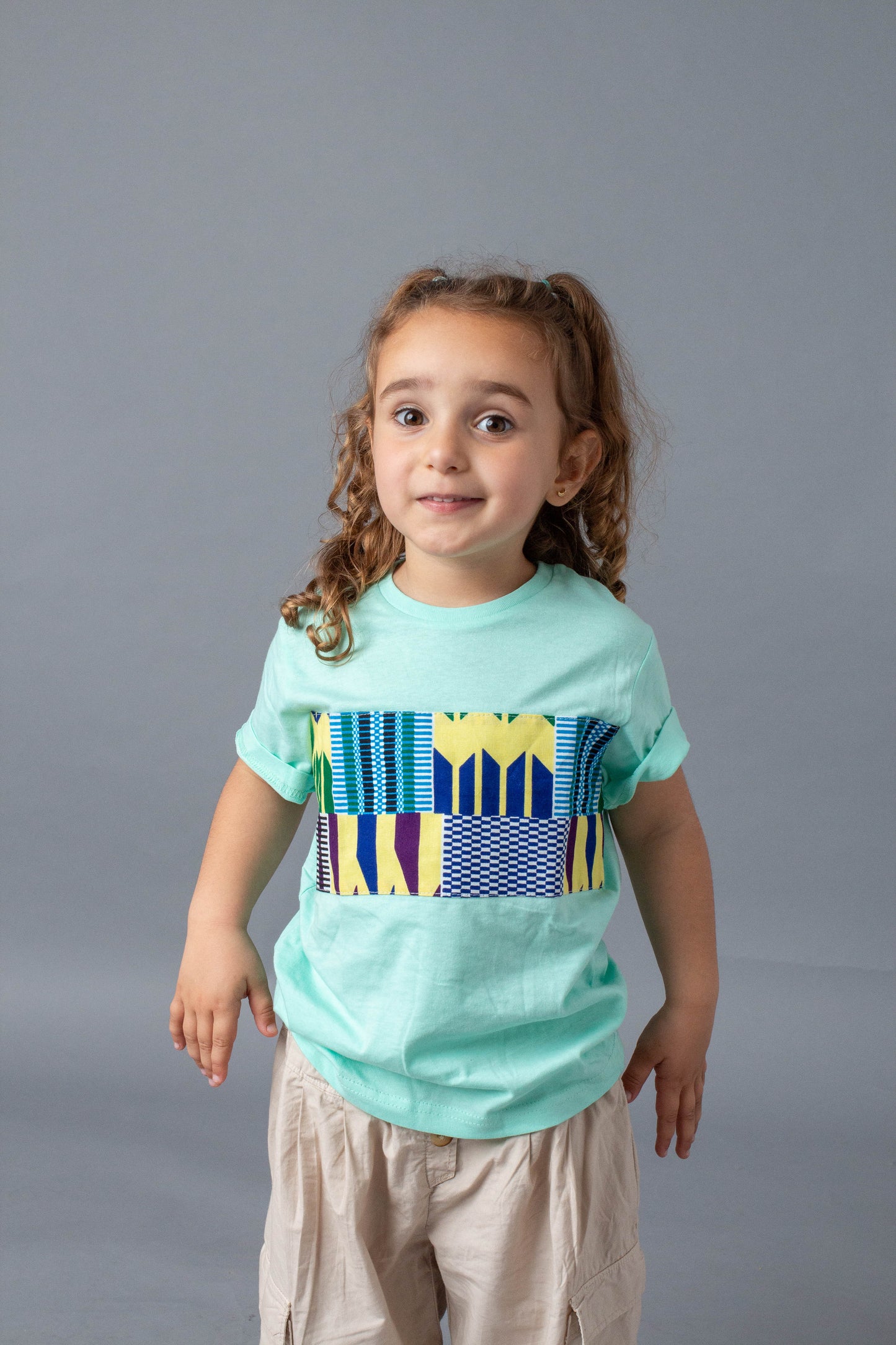 Camiseta niños verde Blue Line