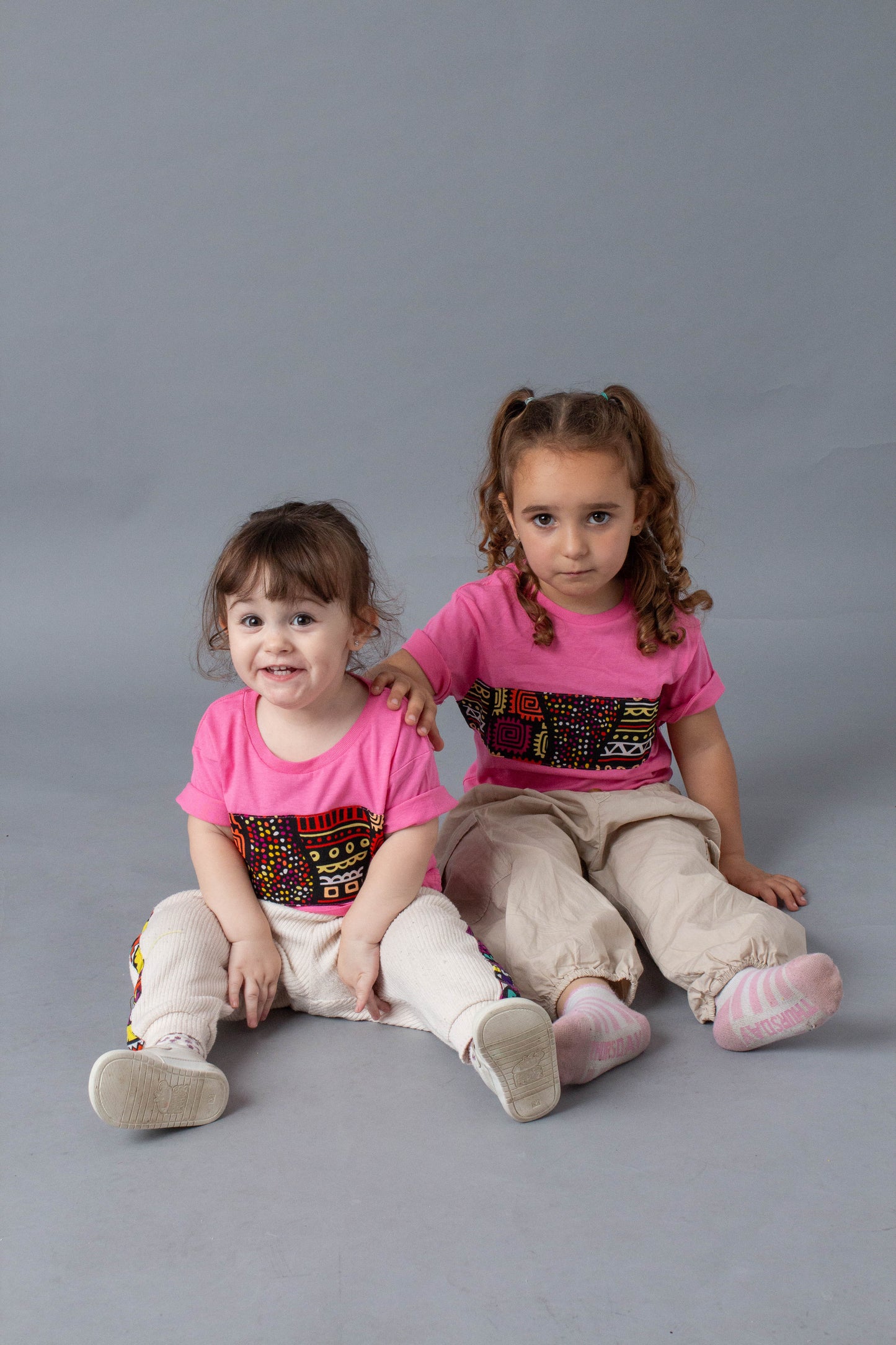 Camiseta niño pink dots