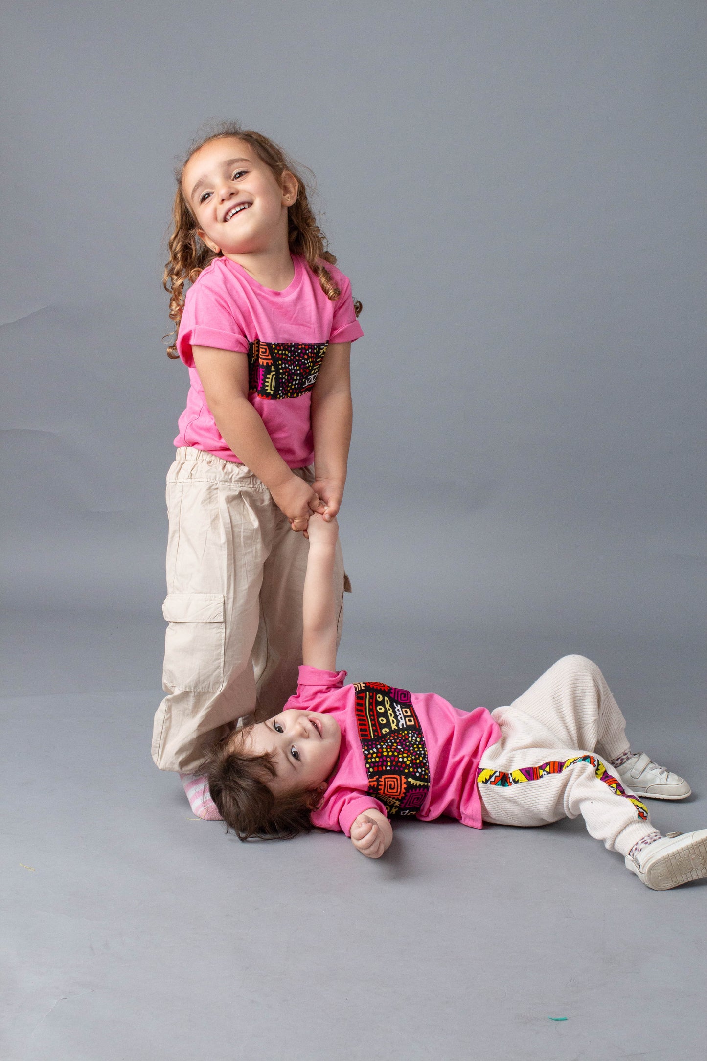 Camiseta niño pink dots