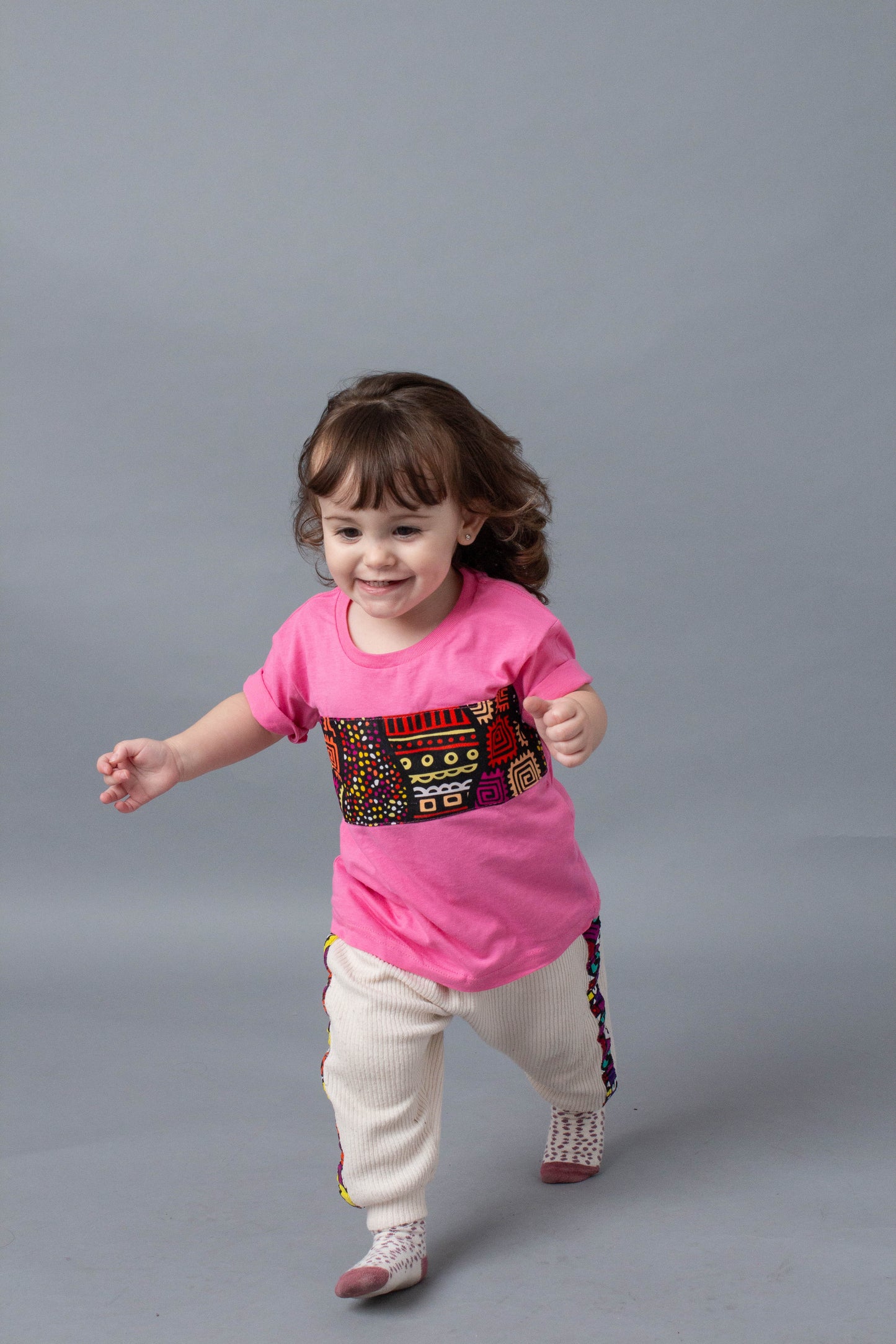 Camiseta niño pink dots