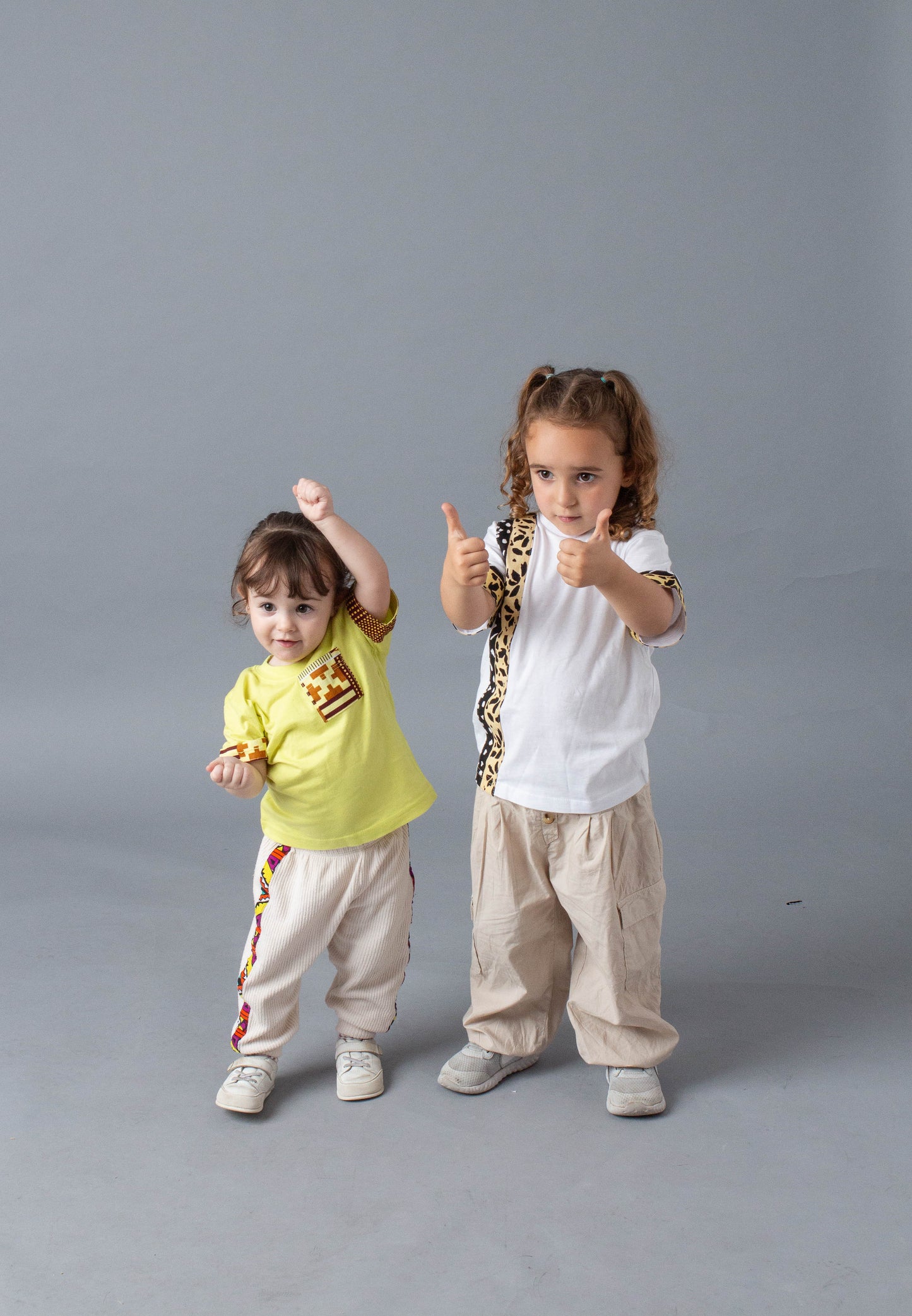 Camiseta infantil verde bolsillo Desert